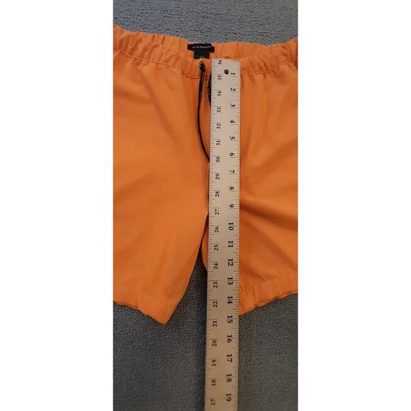 Club Monaco Orange Athletic Shorts S/P Casual Summer Activewear - Picture 8 of 12